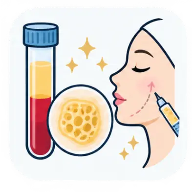 TCLE Agregados Plaquetários (PRF) e Lipoenxertia Facial